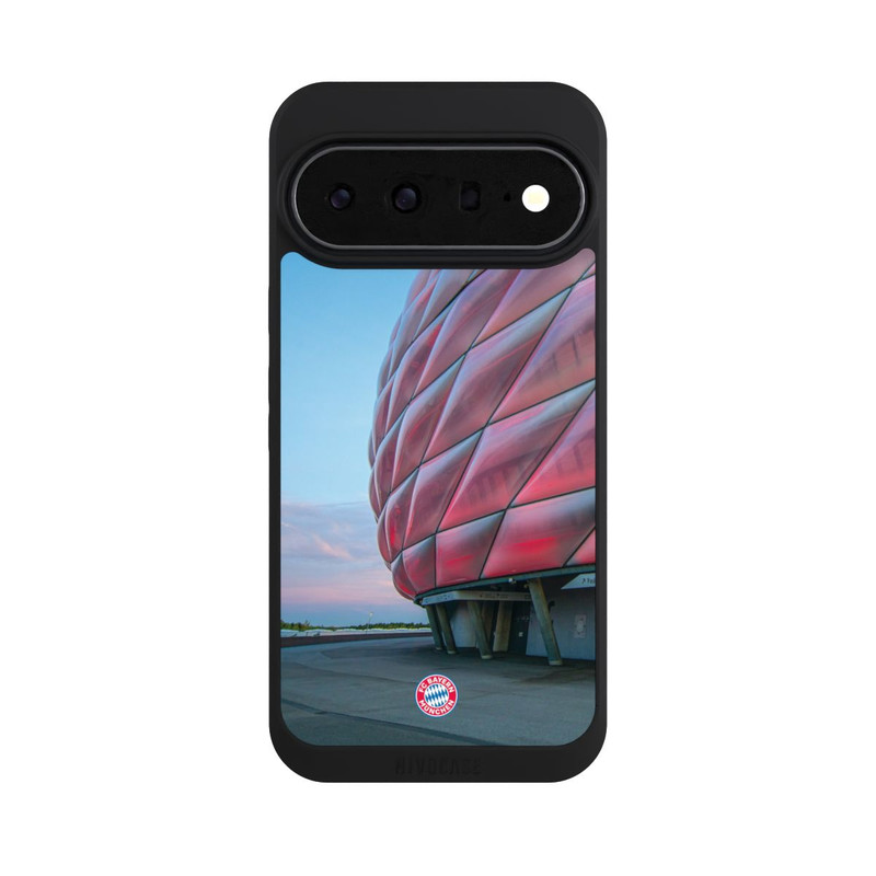 Pixel 11 Pro XL NIVOpure FC Bayern Allianz Arena Morgenröte