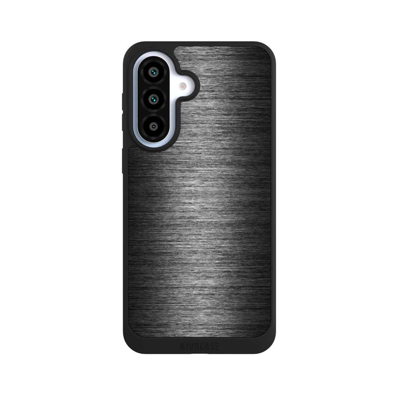 Galaxy A37 5G NIVOpure Metal Look - Anthrazit
