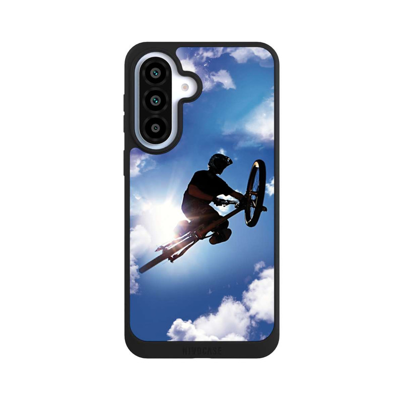Galaxy A37 5G NIVOpure Flying so High with my Bike in the Sky