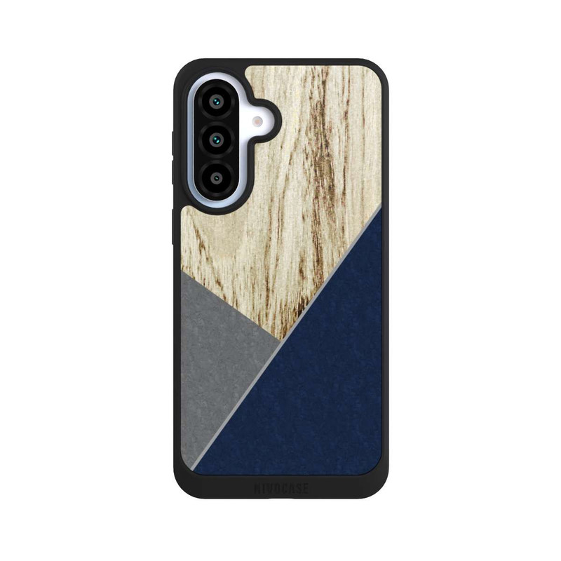 Galaxy A37 5G NIVOpure Grafic Wood Blue