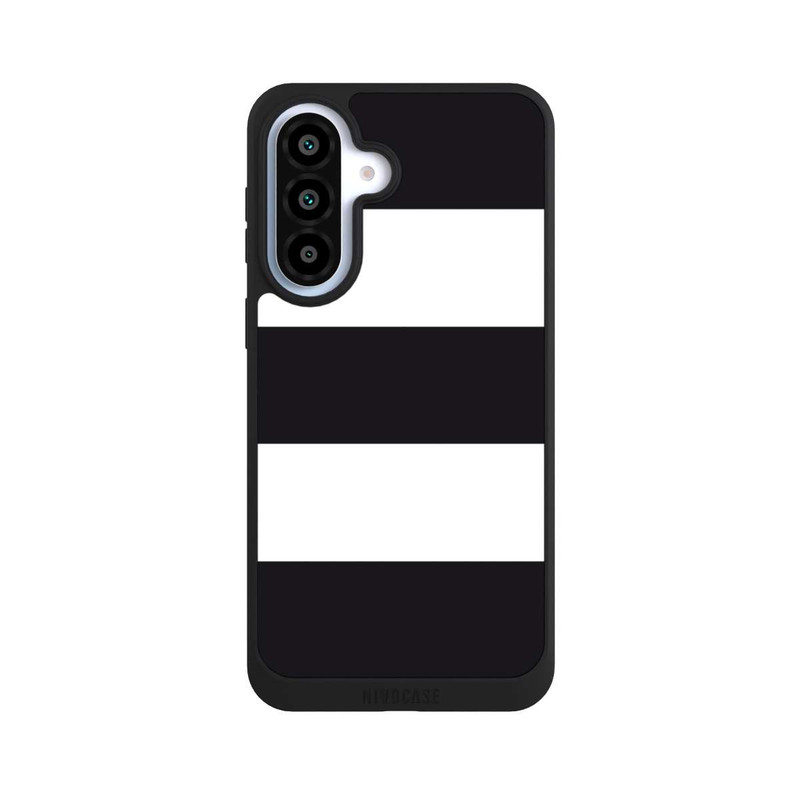 Galaxy A37 5G NIVOpure Stripes - black & white