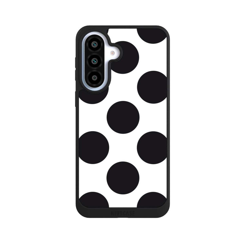 Galaxy A37 5G NIVOpure Big Dots - white