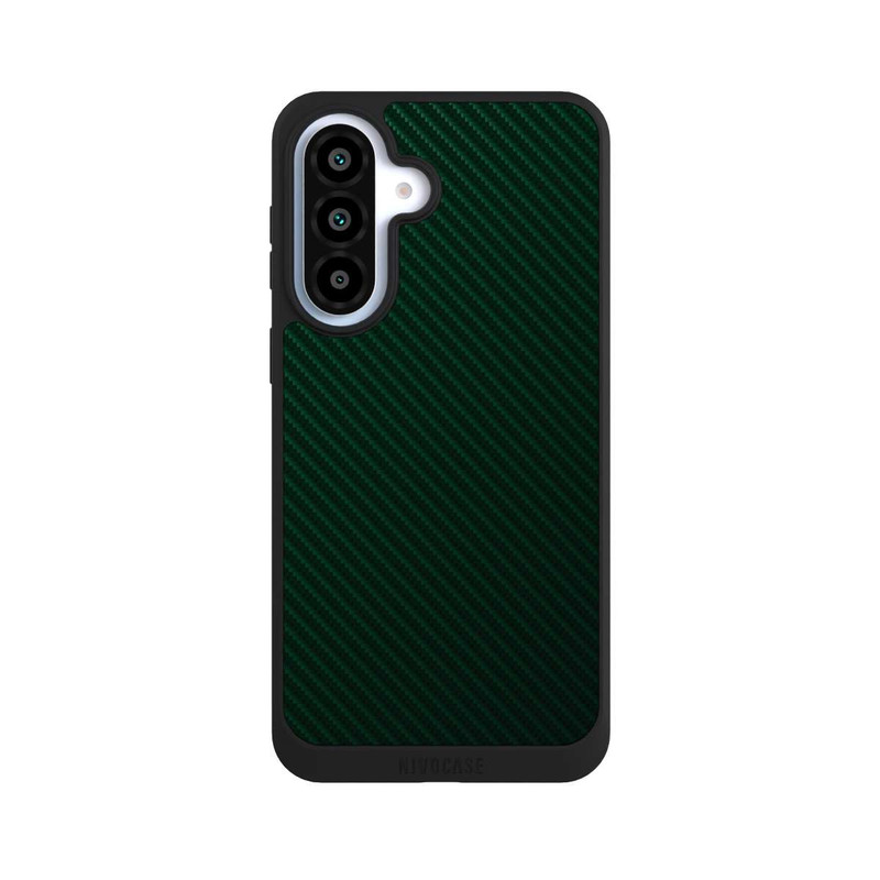 Galaxy A37 5G NIVOpure British Racing Green Carbon