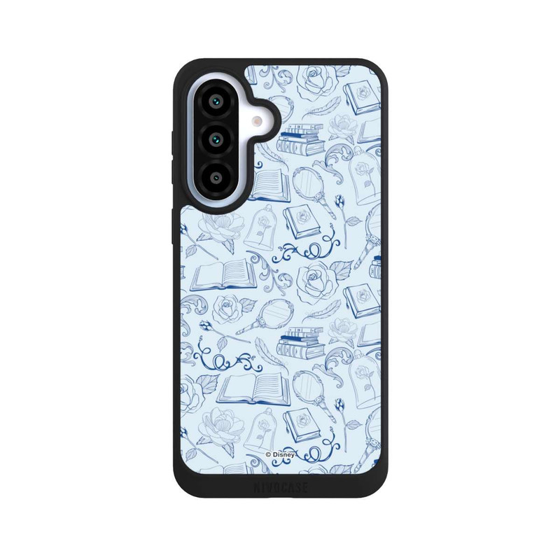 Galaxy A37 5G NIVOpure Beauty and Beast Pattern Blue