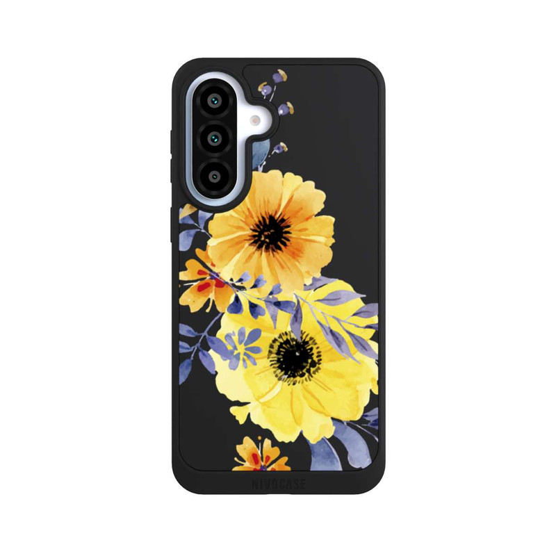 Galaxy A37 5G NIVOpure Gelbe schwedische Blumen