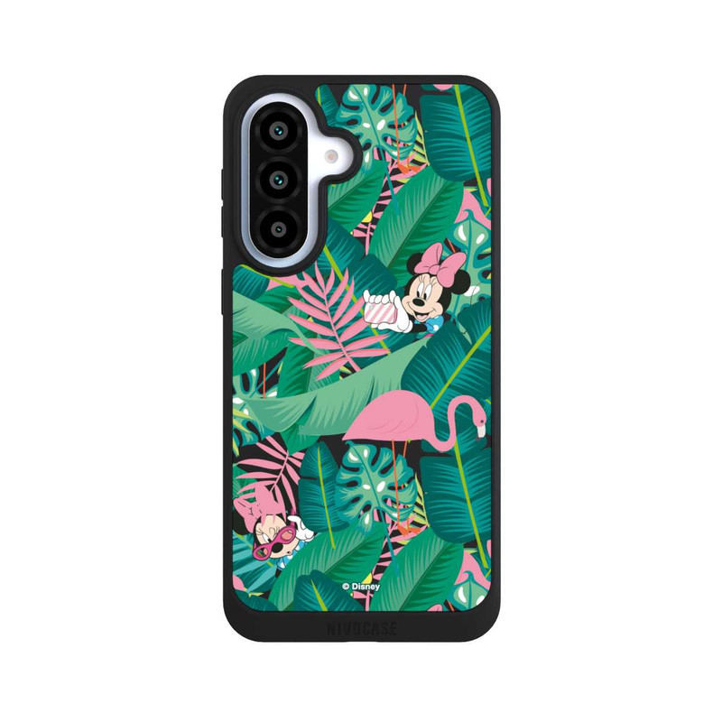 Galaxy A37 5G NIVOpure Minnie Summer Palm Leaves Transparent