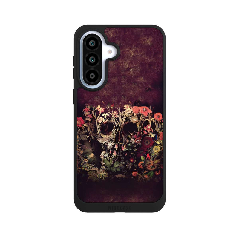 Galaxy A37 5G NIVOpure Crâne Fleurs Mortes