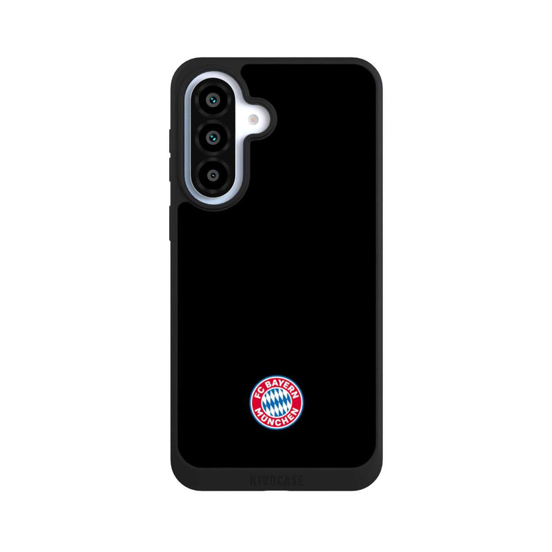 Galaxy A37 5G NIVOpure Logo FCB Classique Petit - Coloré sur Fond Noir