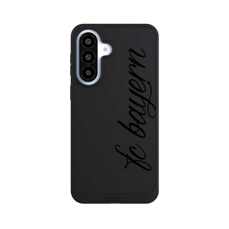 Galaxy A37 5G NIVOpure Black FCB Girlmotiv - transparent