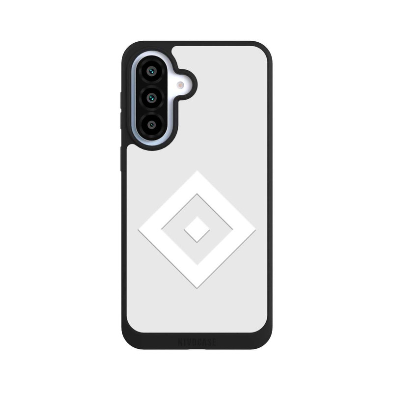 Galaxy A37 5G NIVOpure Rauten Logo auf HSV Grau