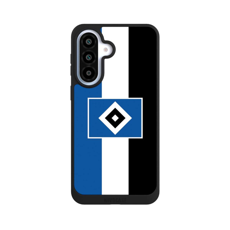 Galaxy A37 5G NIVOpure HSV Streifen - Blau-Weiß-Schwarz