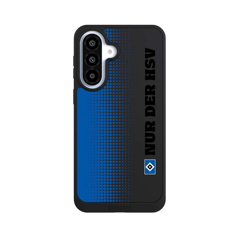 Galaxy A37 5G NIVOpure Nur der HSV - Rautenraster Blau - ohne Hintergrund