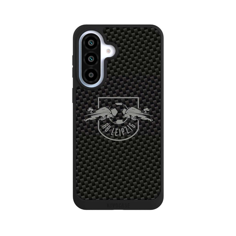Galaxy A37 5G NIVOpure Graues RB Leipzig Logo auf Carbonoptik