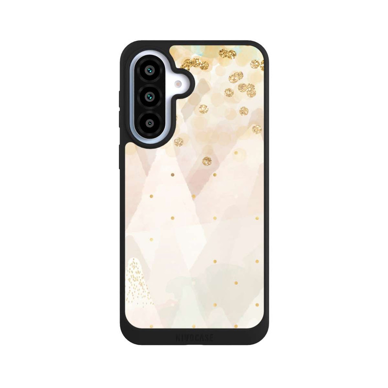 Galaxy A37 5G NIVOpure Look neige pailleté doré