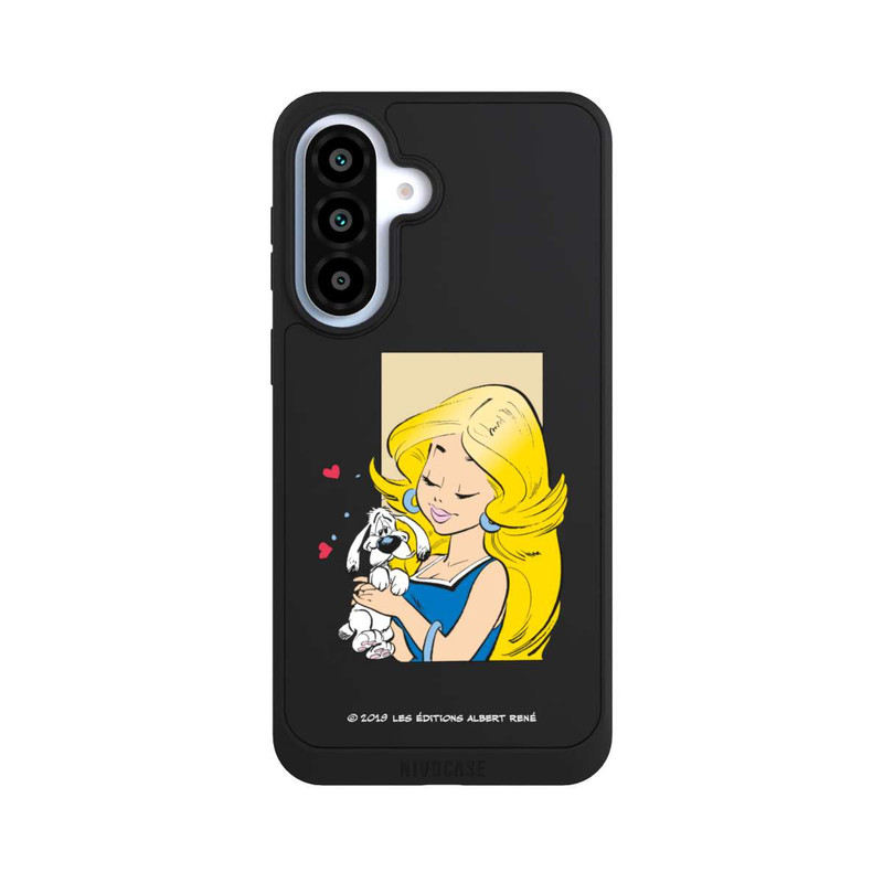 Galaxy A37 5G NIVOpure Falbala und Idefix Verliebt Transparent