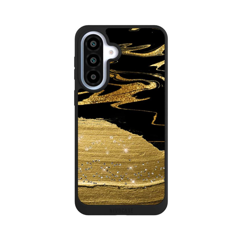 Galaxy A37 5G NIVOpure Veines d'aspect doré en marbre