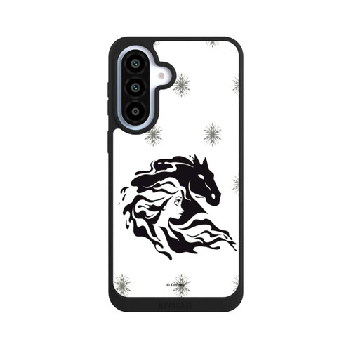 Samsung Galaxy A37 5G NIVOpure Elsa Waterhorse Eiskönigin 2 black and white