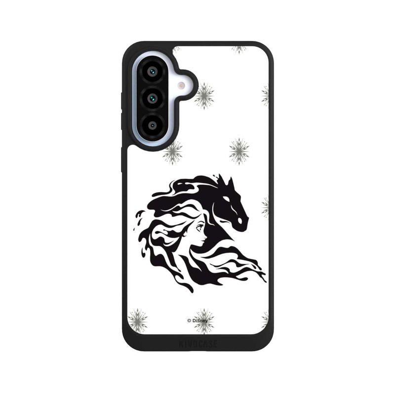 Galaxy A37 5G NIVOpure Elsa Waterhorse Eiskönigin 2 black and white