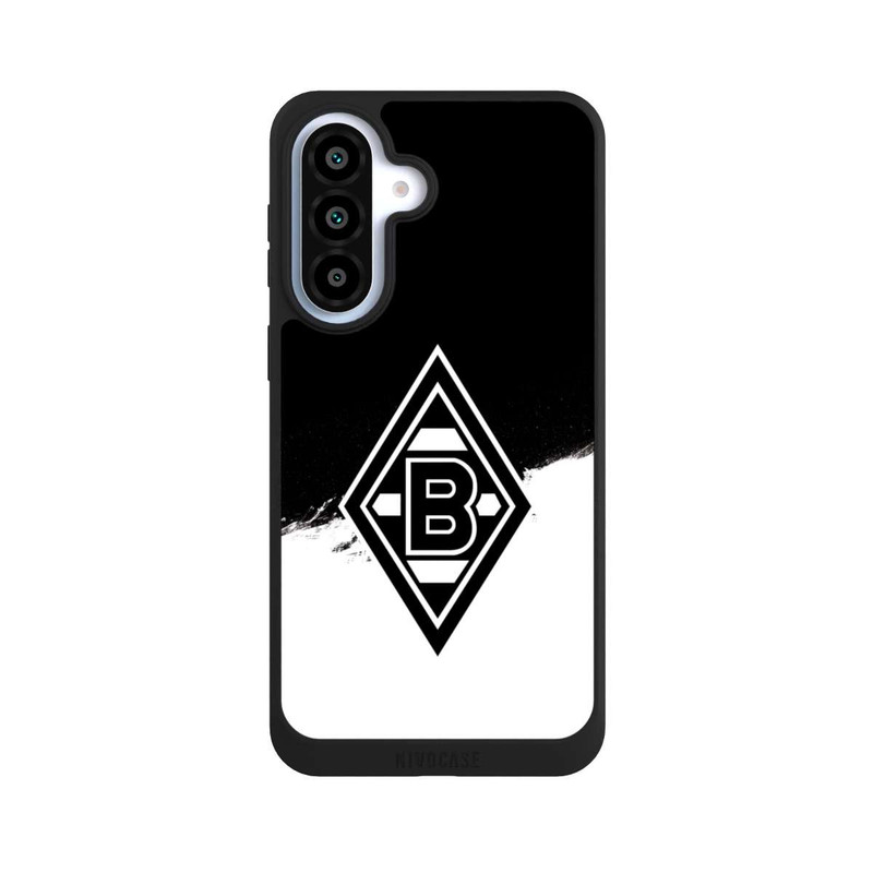 Galaxy A37 5G NIVOpure Borussia Scratch Schwarz-Weiss