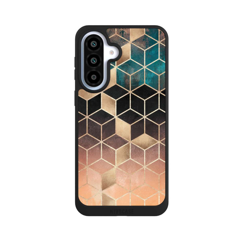 Galaxy A37 5G NIVOpure Ombre Traum Würfel Gold Druck