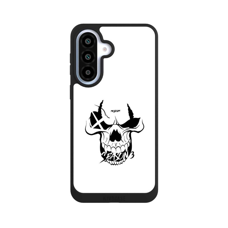 Galaxy A37 5G NIVOpure Schädel Weiß/Schwarz