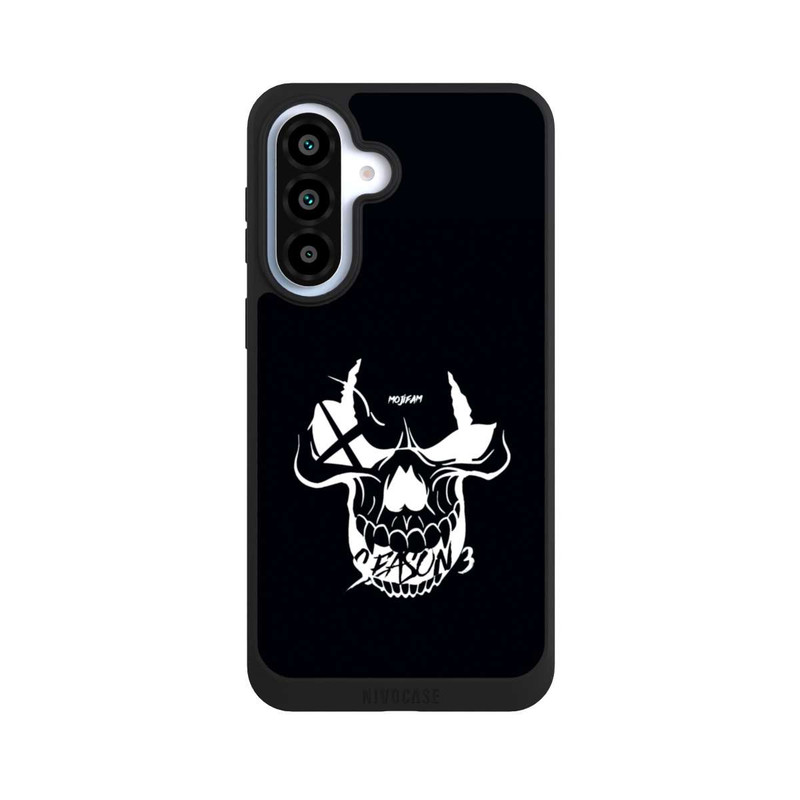 Galaxy A37 5G NIVOpure Schädel Schwarz/Weiß