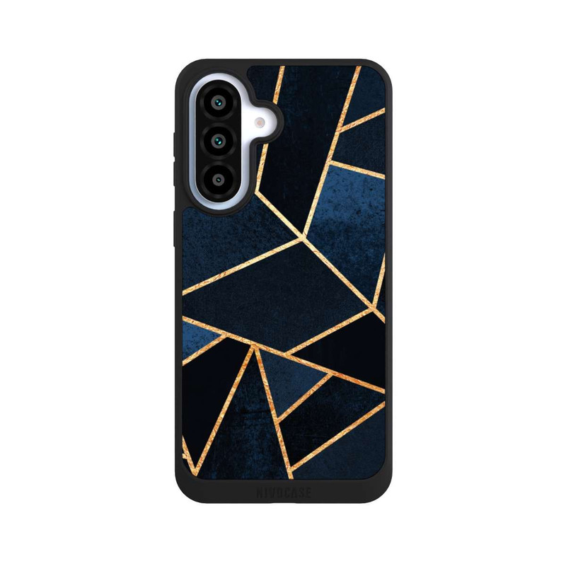 Galaxy A37 5G NIVOpure Navy Stein Golddruck