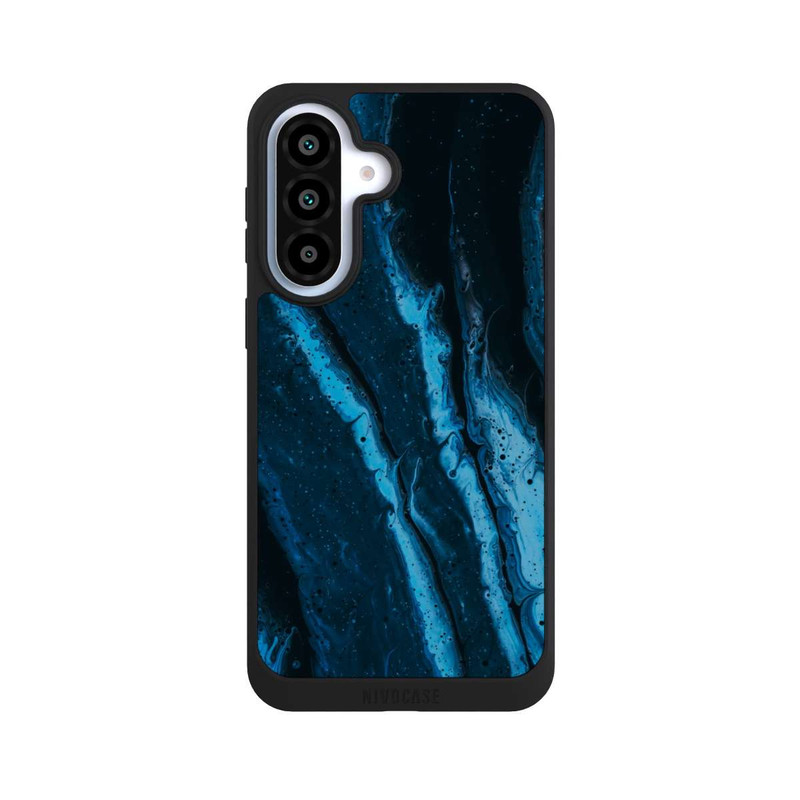 Galaxy A37 5G NIVOpure Blue oil texture