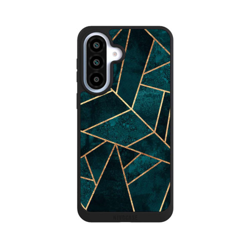 Samsung Galaxy A37 5G NIVOpure Tief Blaugrün Stein Gold Druck