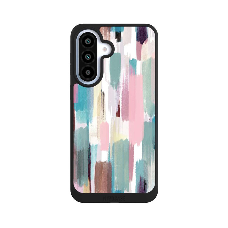 Galaxy A37 5G NIVOpure Abstrakte Pinselstriche in Pastelltönen