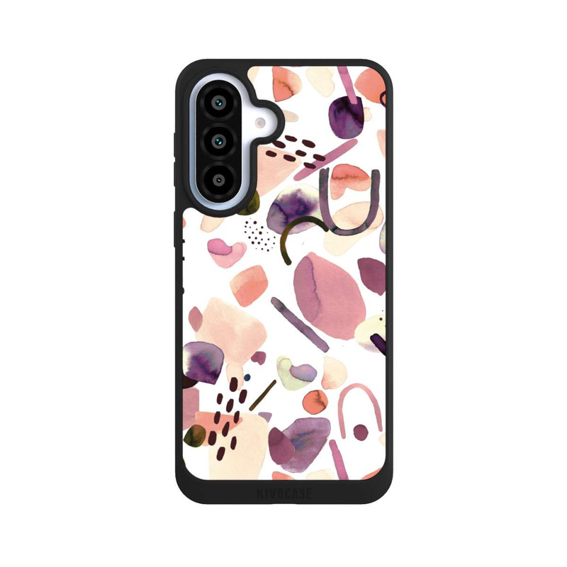 Galaxy A37 5G NIVOpure Aquarelle Formes abstraites Mauve