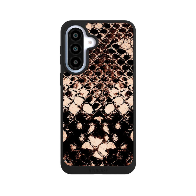 Galaxy A37 5G NIVOpure Rose gold snake print
