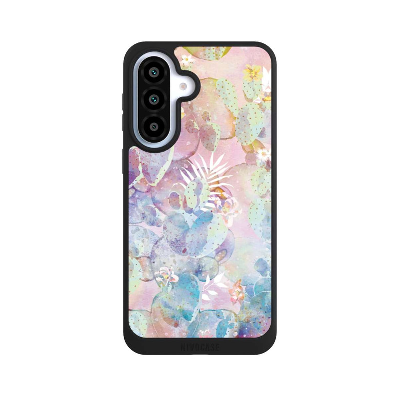 Galaxy A37 5G NIVOpure Aquarell Blühende Kakteen