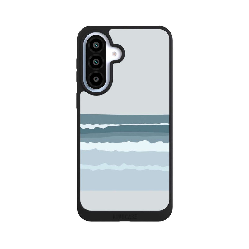 Galaxy A37 5G NIVOpure Abstrakte blaue Wellen