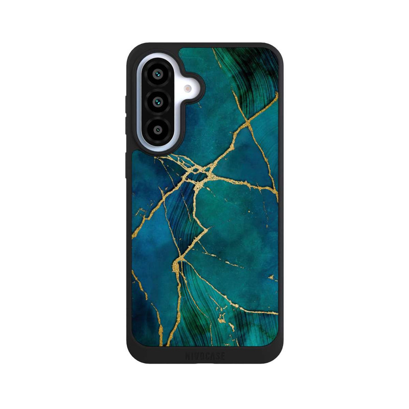 Galaxy A37 5G NIVOpure Mineral glamour blue gold look