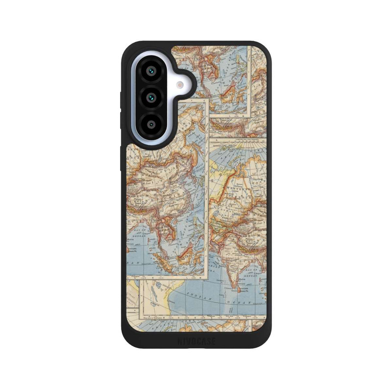 Galaxy A37 5G NIVOpure Carte du monde vintage