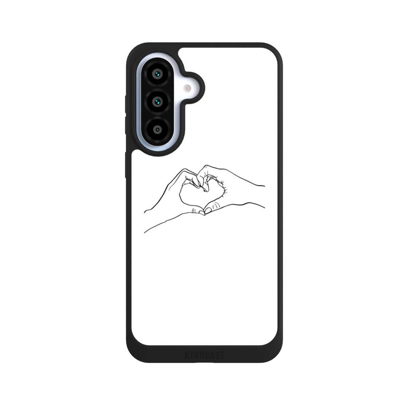 Galaxy A37 5G NIVOpure Herz Hände Line Art