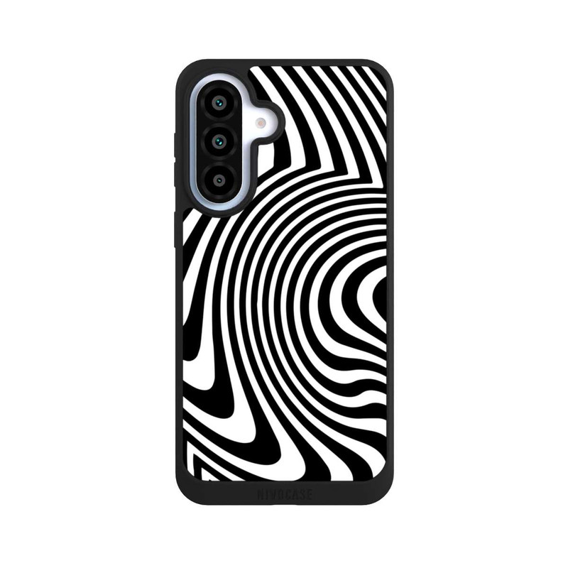 Galaxy A37 5G NIVOpure Vagues noires et blanches