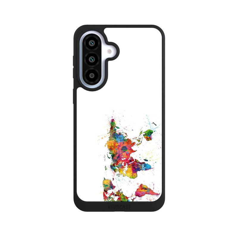 Galaxy A37 5G NIVOpure Éclats de cartes du monde