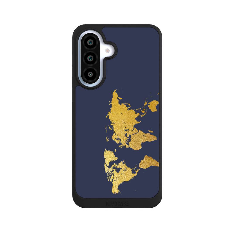 Galaxy A37 5G NIVOpure Carte du monde en or