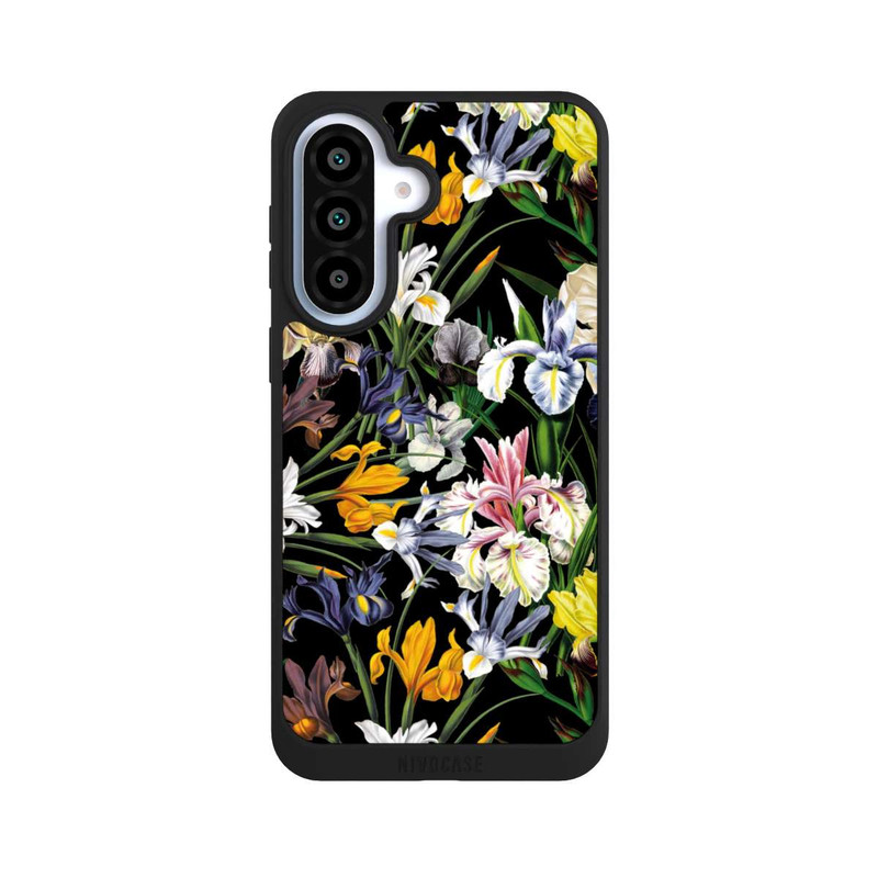 Galaxy A37 5G NIVOpure Dunkle Wildblumentapete