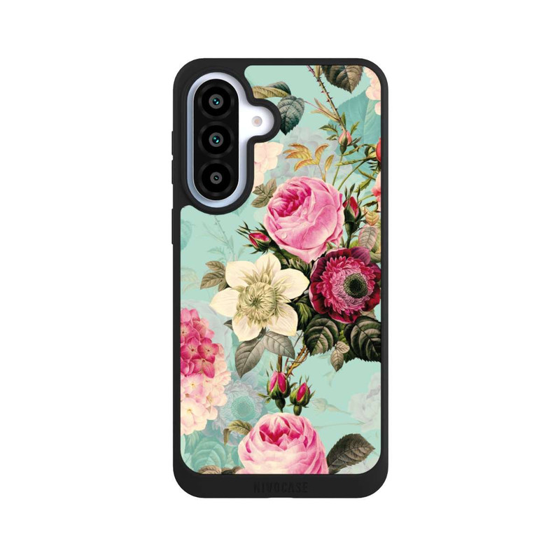 Galaxy A37 5G NIVOpure Turquoise Wallpaper Roses