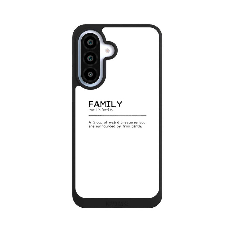 Galaxy A37 5G NIVOpure Zitat Familie Seltsam (englisch)