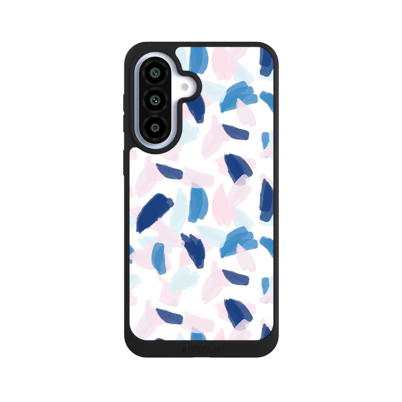 Galaxy A37 5G NIVOpure Peinture bleue et rose