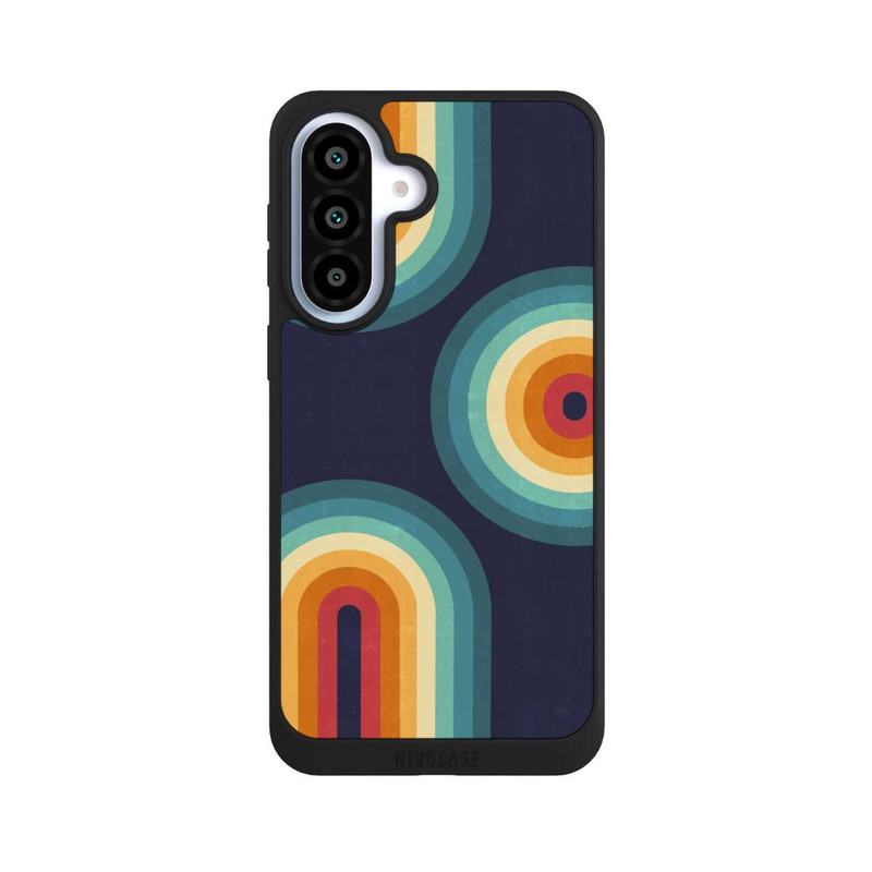 Galaxy A37 5G NIVOpure Double Rainbow on Blue