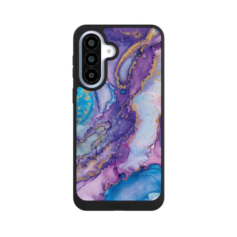 Galaxy A37 5G NIVOpure Strudel lila und blau