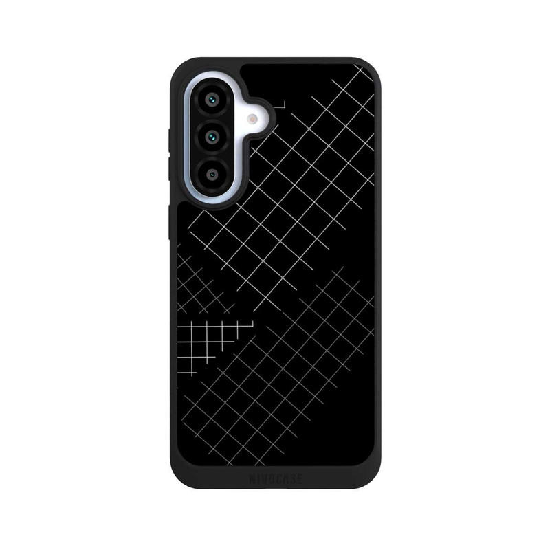 Galaxy A37 5G NIVOpure Black White Grid