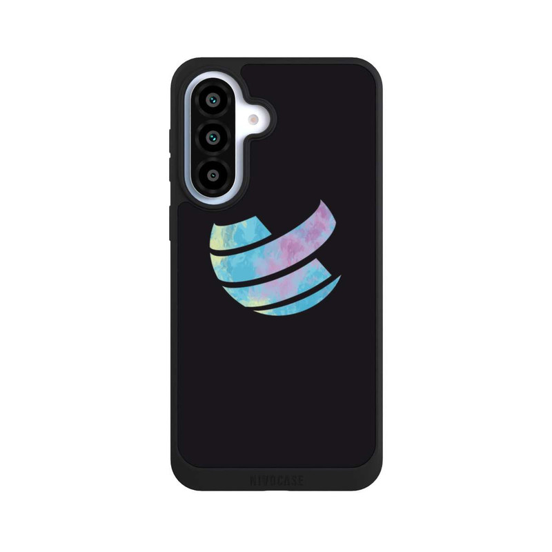 Galaxy A37 5G NIVOpure Icon Farbig Schwarz