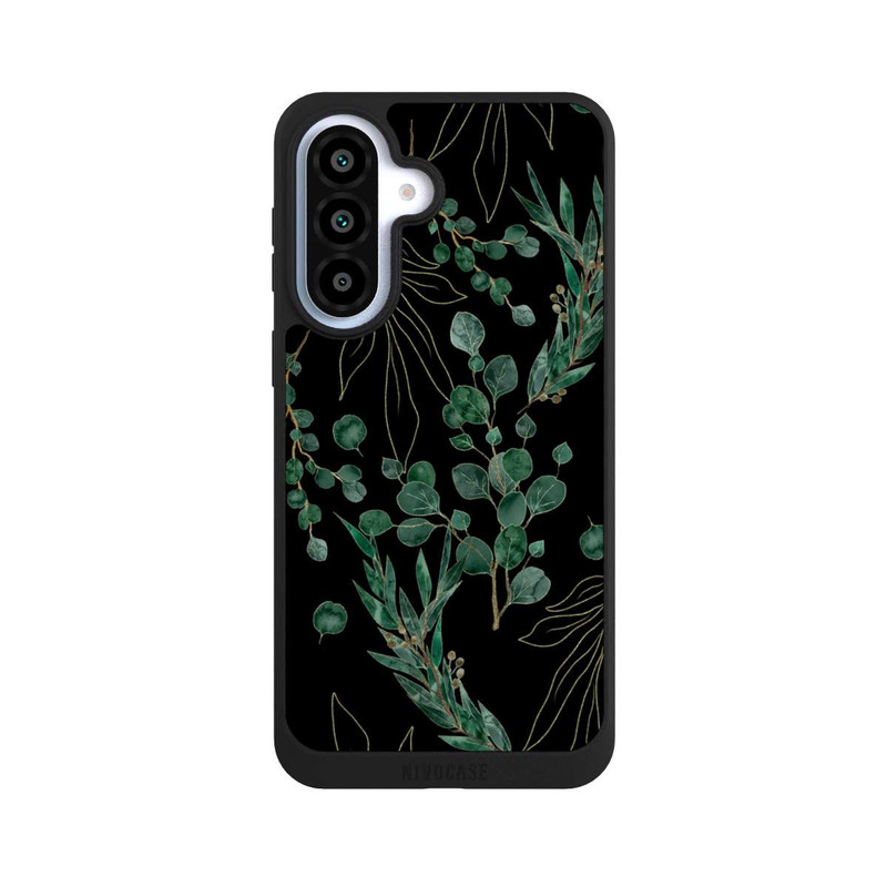 Galaxy A37 5G NIVOpure Eukalyptusblätter schwarz