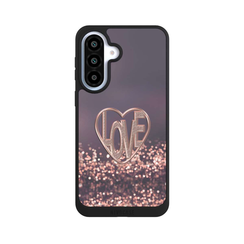 Galaxy A37 5G NIVOpure LOVE Glitzerrosa
